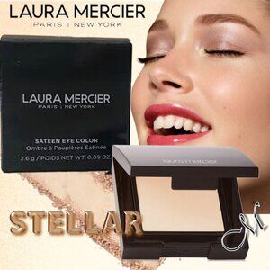 Laura Mercier Sateen Eye Colour Shadow*~STELLAR (Champagne Shimmer) 2.6g NIB